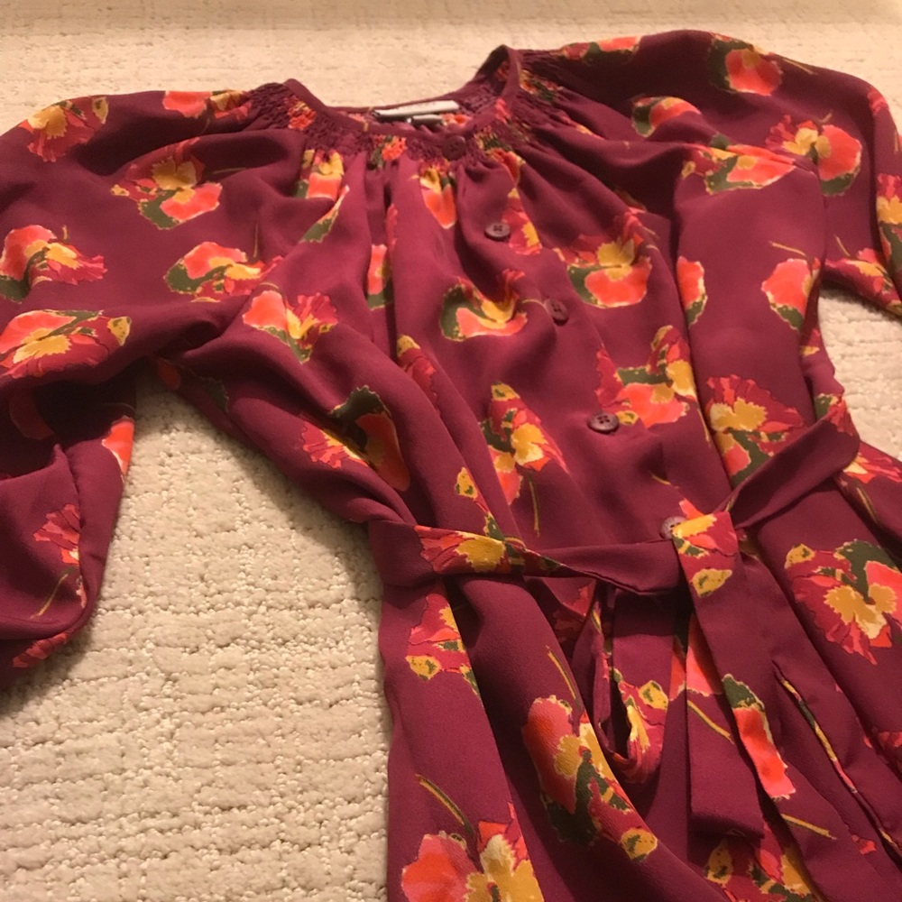 Tucker for Target floral shirt dress, work&play